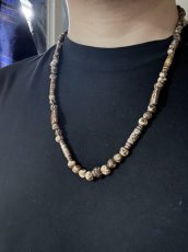 画像10: ミゾラムのパムテックビーズの一連ネックレス（Old Puntek beads Mizzoram Burma） (10)