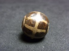 画像1: ミゾラムのパムテックビーズ（プンテック・pumtek ）Old Puntek bead Mizzoram Burma (1)