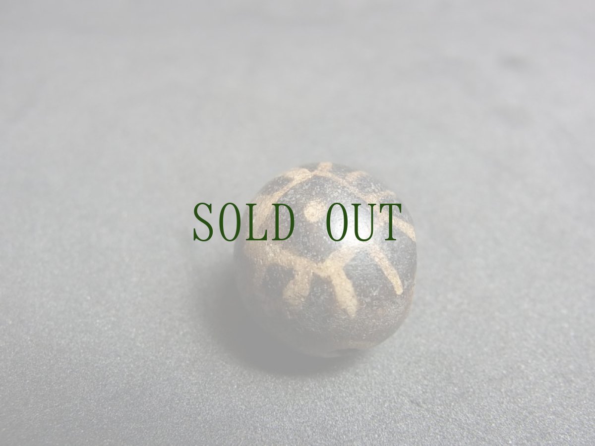 画像3: ミゾラムのパムテックビーズ（プンテック・pumtek ）Old Puntek bead Mizzoram Burma (3)