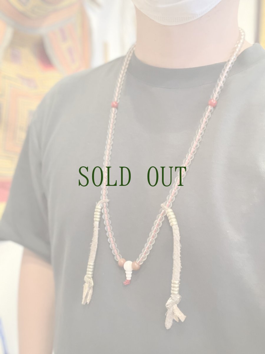画像9: チベット・水晶玉とカウンターの御数珠　( TIbetan old crystal beads  mala )　108 玉 ビンテージ (9)