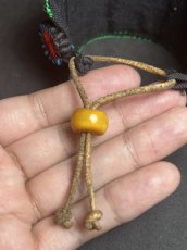 画像5: 貴州省苗族（ミャオ族）の刺繍古裂・布ブレスレット　（Miao old embroidered cloth bracelet） (5)