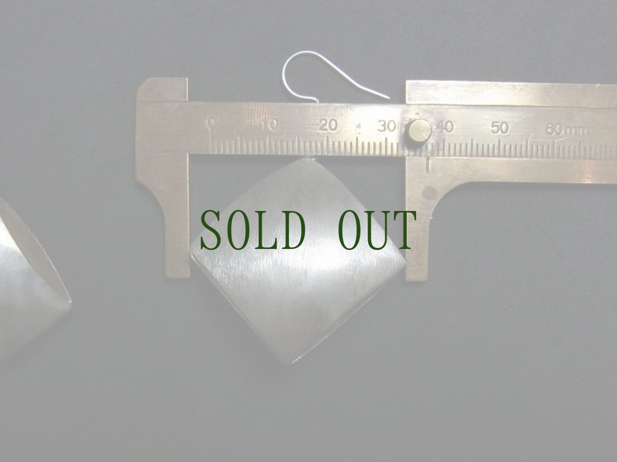 画像5: 貴州苗族（ミャオ族）の苗銀製トライバルピアス　 (5)