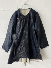 画像14: 貴州省侗族( Dong tribe /トン族)　藍染・亮布 木綿製　ジャケット (14)