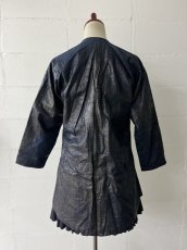 画像11: 貴州省侗族( Dong tribe /トン族)　藍染・亮布 木綿製　ジャケット (11)