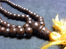 画像5: 木珠（Tibetan wood beads MALA）の108珠念珠　6mm玉 (5)