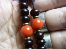 画像8: 菩提根のチベット念珠（Tibetan old bodhi roots mala）　カム・チベット (8)