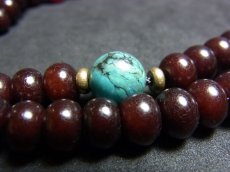 画像5: 菩提根のチベット念珠（Tibetan old bodhi roots mala）　カム・チベット (5)