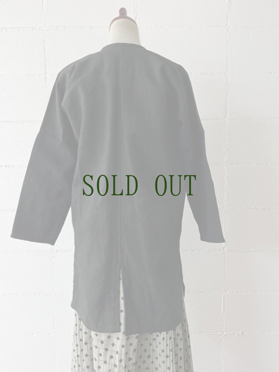 画像7: 雲南省金平県瑶族（jing ping yao）ヤオ族藍染ジャケット（綿麻製・ユニセックス）ビンテージ (7)