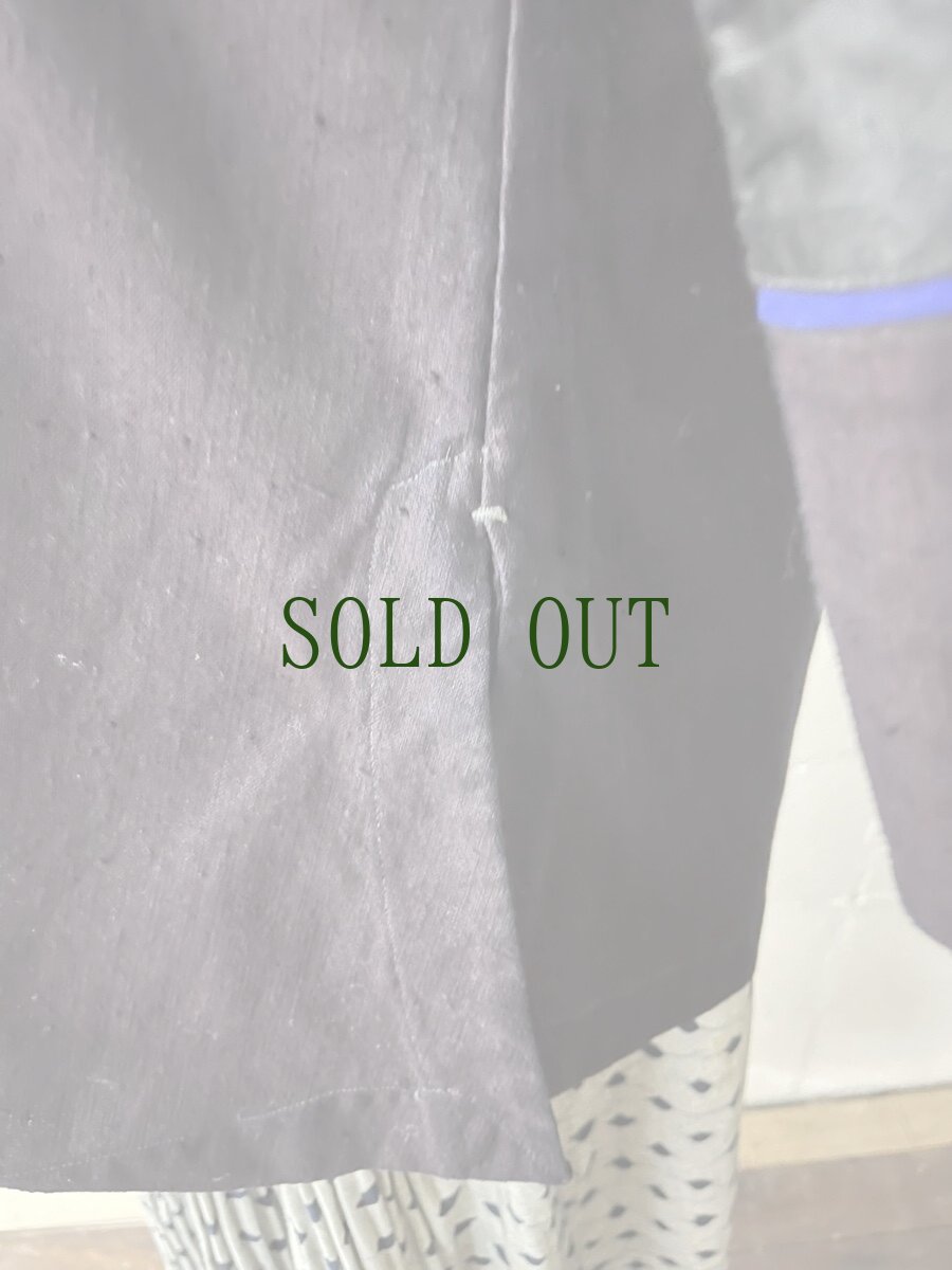 画像8: 貴州省 黔東苗族（ミャオ族） 　木綿・藍染 上衣（ビンテージ）　 (8)