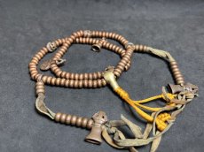 画像3: 銅珠のチベット念珠（Tibetan  mala　made of bronze beads）　 (3)