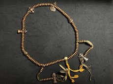 画像2: 銅珠のチベット念珠（Tibetan  mala　made of bronze beads）　 (2)
