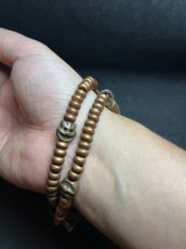 画像10: 銅珠のチベット念珠（Tibetan  mala　made of bronze beads）　 (10)