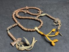 画像4: 銅珠のチベット念珠（Tibetan  mala　made of bronze beads）　 (4)