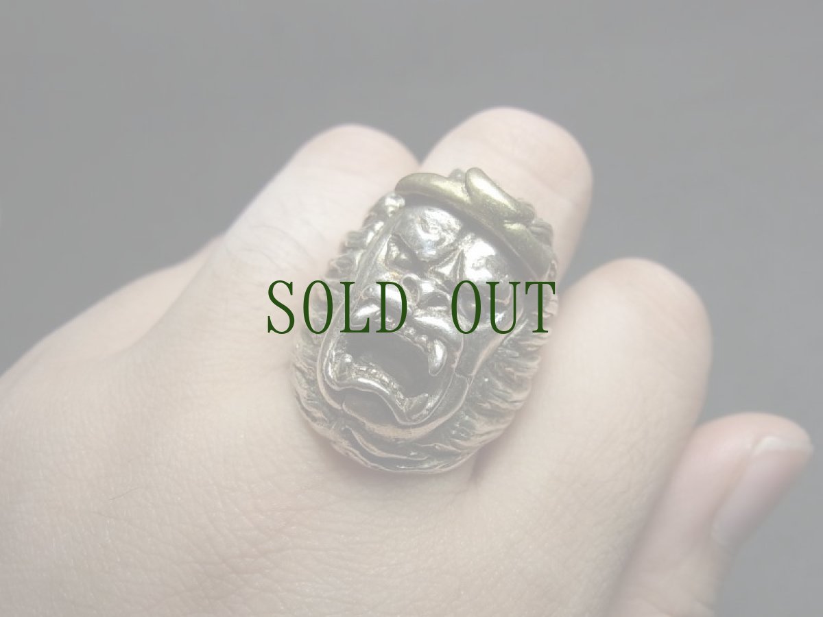画像6: 貴州ミャオ族のシルバーリング(ミャオ銀)　斉天大聖（孫悟空） (6)