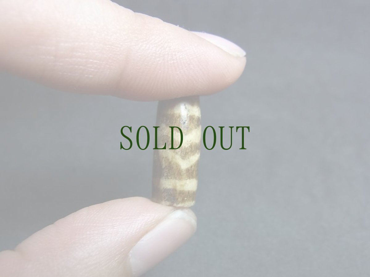 画像7: ミゾラムのパムテックビーズ（プンテック・pumtek ）Old Puntek bead Mizzoram Burma (7)