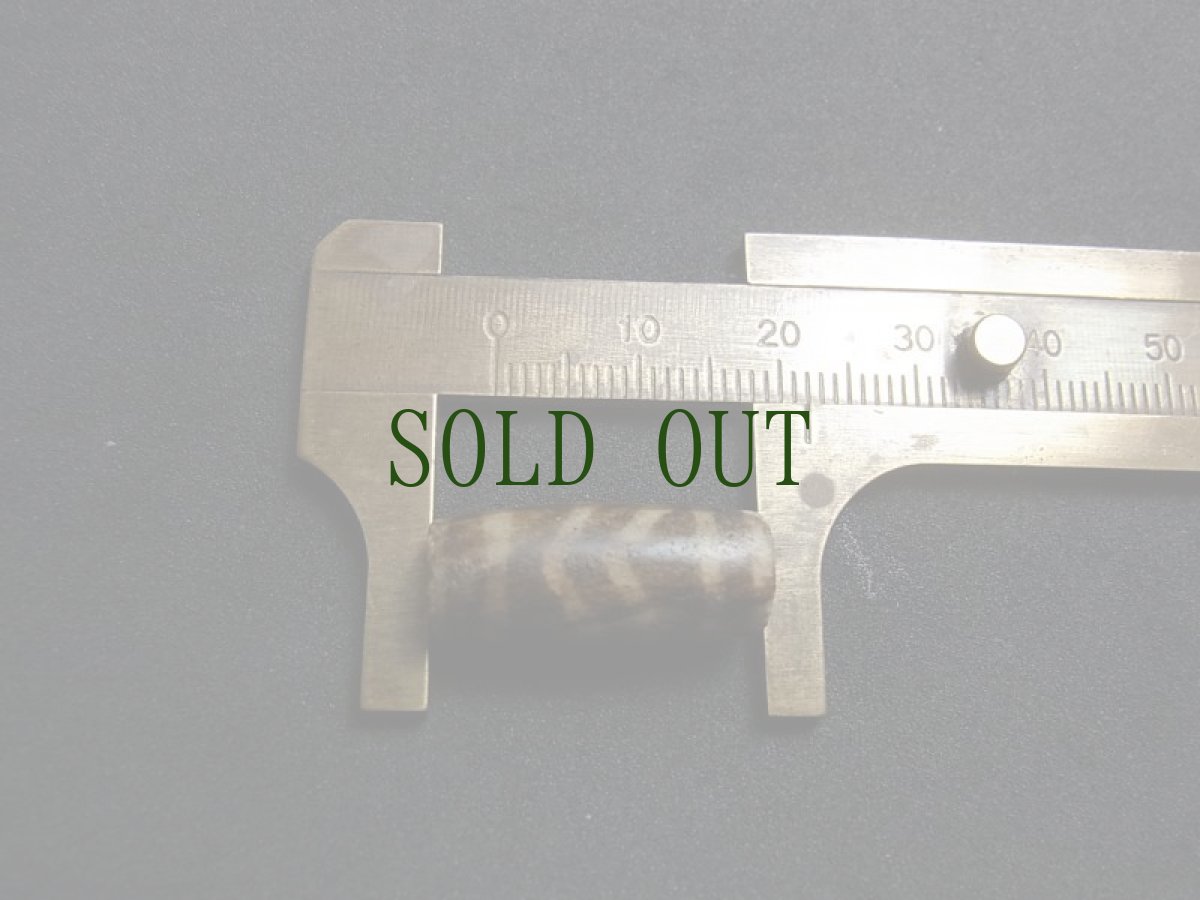 画像6: ミゾラムのパムテックビーズ（プンテック・pumtek ）Old Puntek bead Mizzoram Burma (6)