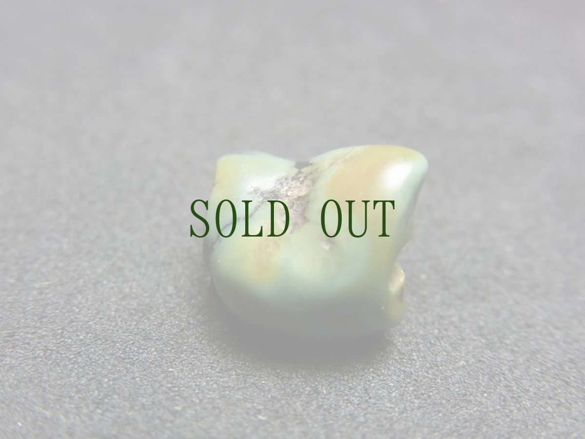 画像2: TIbetan old turquoise　チベタン天然ターコイズ(yu)　 (2)