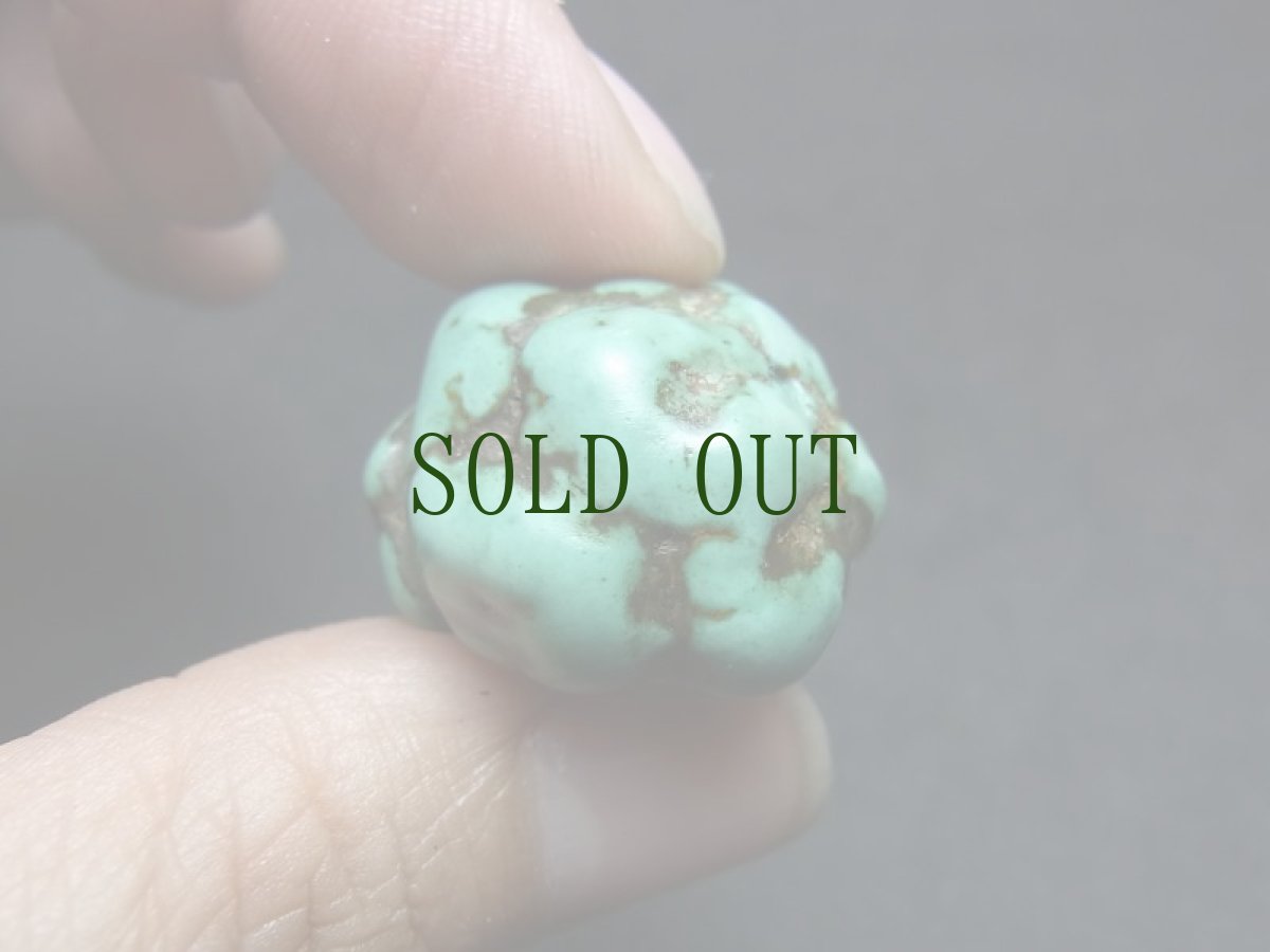 画像8: TIbetan old turquoise　チベタン天然ターコイズ(yu)　 (8)