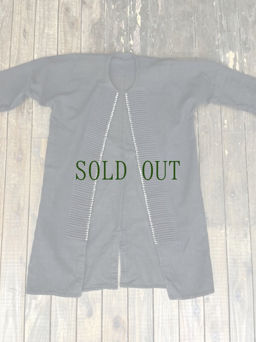 画像10: 雲南省金平県瑶族（jing ping yao）ヤオ族藍染ジャケット（綿麻製・ユニセックス）ビンテージ (10)