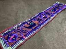 画像4: 貴州省・雲南省　苗族（ミャオ族）の剪紙破線繍/ Split thread stitch  of  Miao (4)