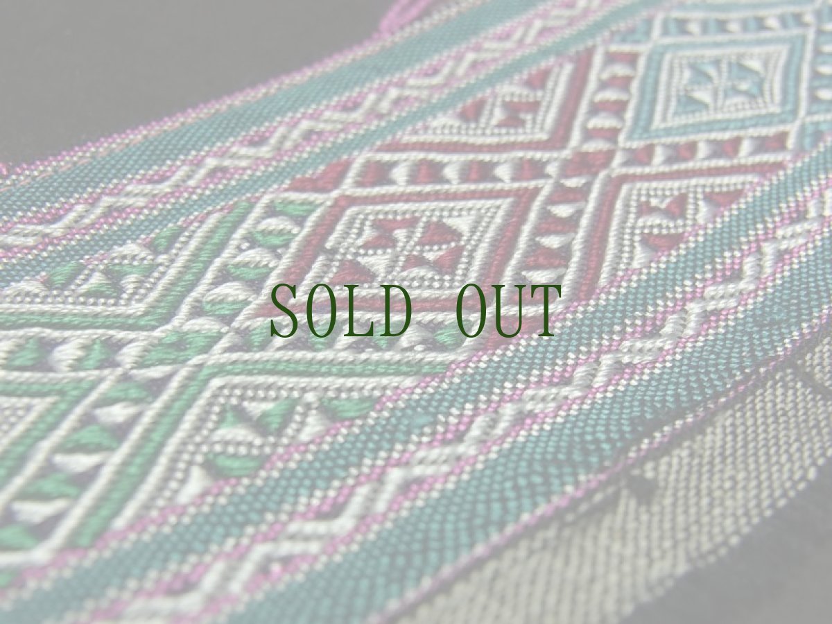 画像7: 貴州省・雲南省　苗族（ミャオ族）の刺繍古裂 old embroidery of  Miao (7)