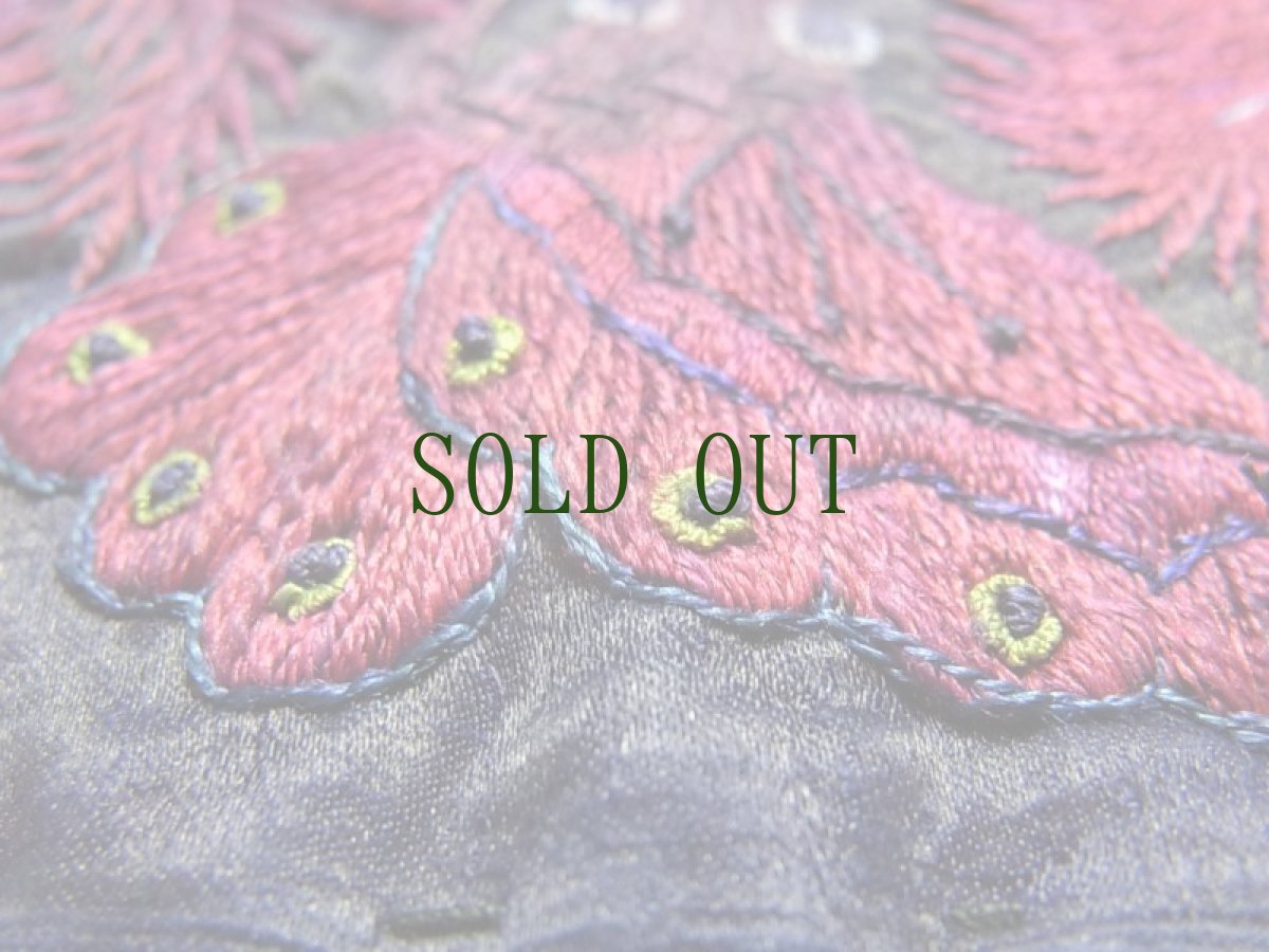 画像10: 貴州省・雲南省 苗族(ミャオ族)の刺繍古裂 old embroidery of  Miao  (10)