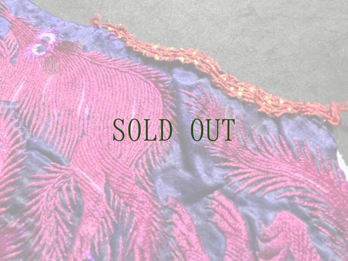 画像9: 貴州省・雲南省 苗族(ミャオ族)の刺繍古裂 old embroidery of  Miao  (9)