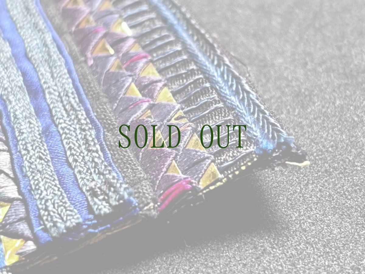 画像5: 貴州省・雲南省　苗族（ミャオ族）の刺繍古裂 ・革一村周辺　苗族の堆绣 （Piling Stitch) (5)