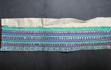 画像3: 貴州省・台江県台拱　苗族（ミャオ族）の刺繍古裂 old embroidery of  Miao　 (3)