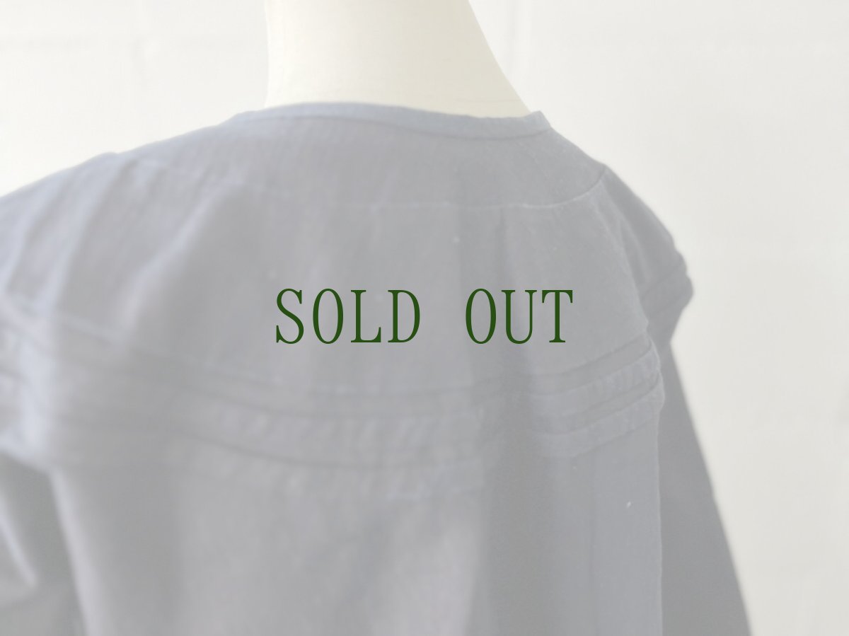 画像11: 貴州省 舟渓付近ミャオ族(Zhou xi Miao)  バイアス生地・木綿・藍染 ジャケット  (11)