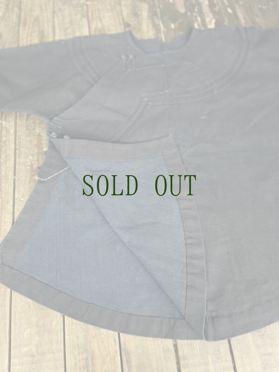 画像5: 貴州省 舟渓付近ミャオ族(Zhou xi Miao)  バイアス生地・木綿・藍染 ジャケット  (5)