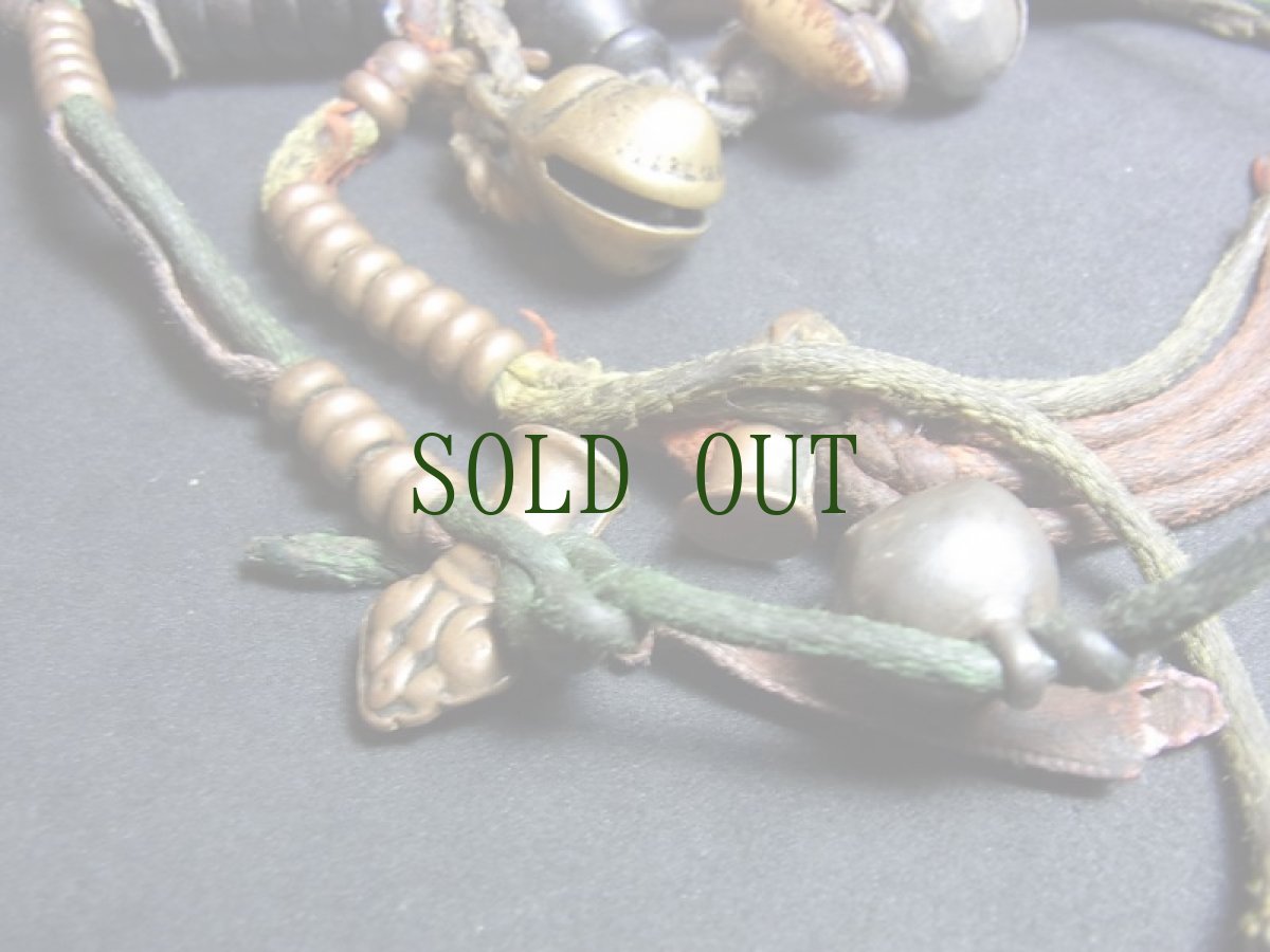 画像12: チベット・老椰子玉とカウンター、天珠の御数珠　(TIbetan old palm beads  mala )　104玉 (12)