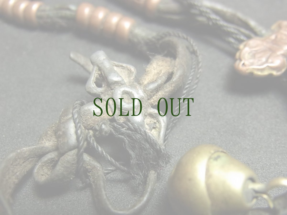 画像5: チベット・老曲扎(チュザ)珠とカウンター、薬師玉の御数珠　(TIbetan old qu zha beads  mala )　100玉 (5)