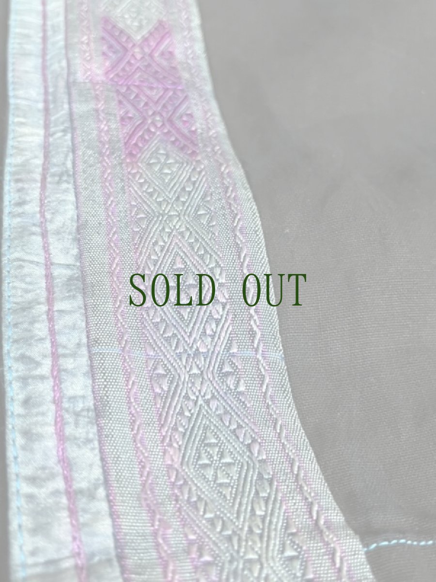 画像8: 貴州省 雷山侗族 （トン族）　木綿・藍染 ジャケット　（アンティーク） (8)