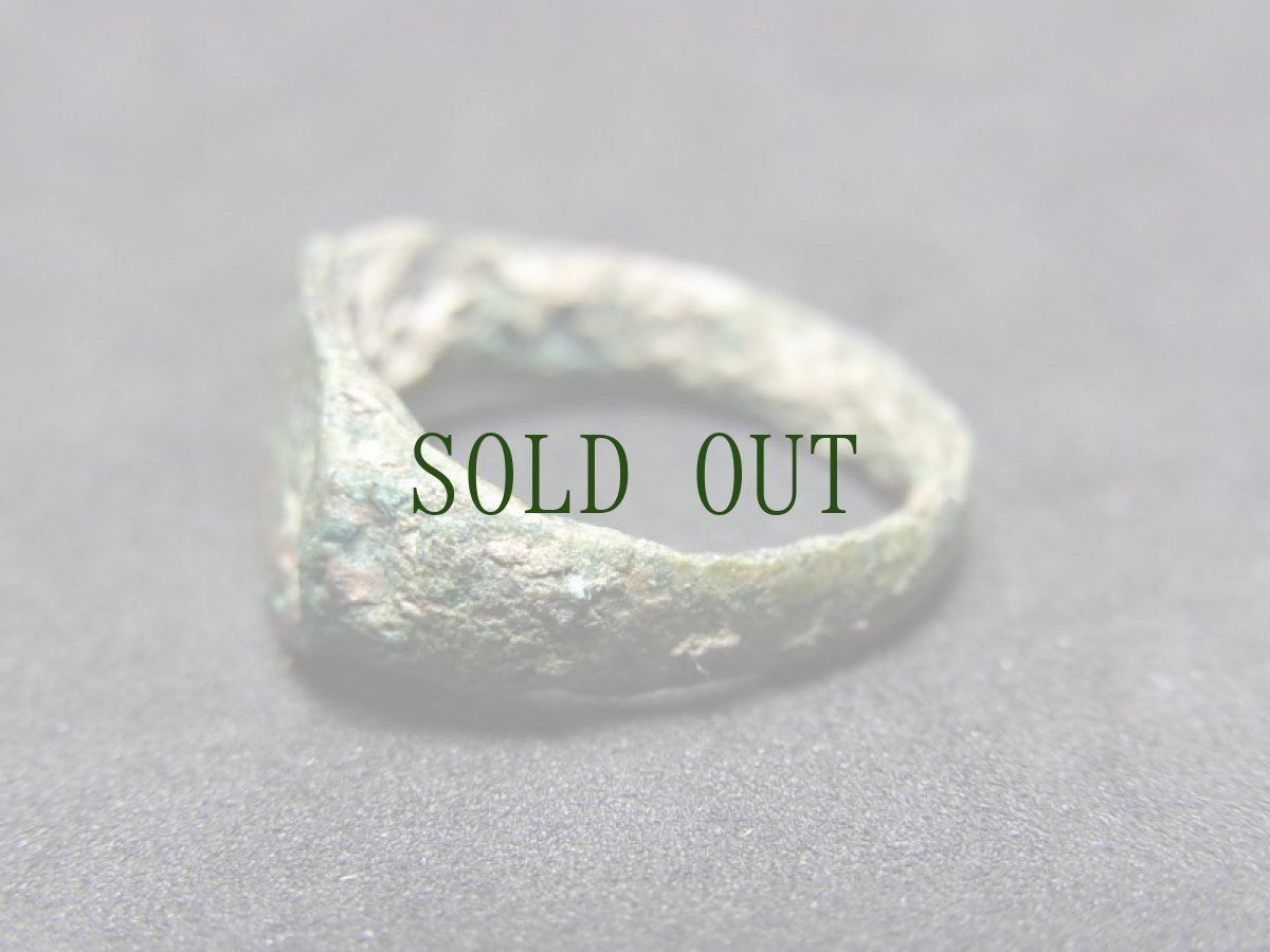 画像4: 古代　インダス文明　インタリオブロンズリング　 (4)