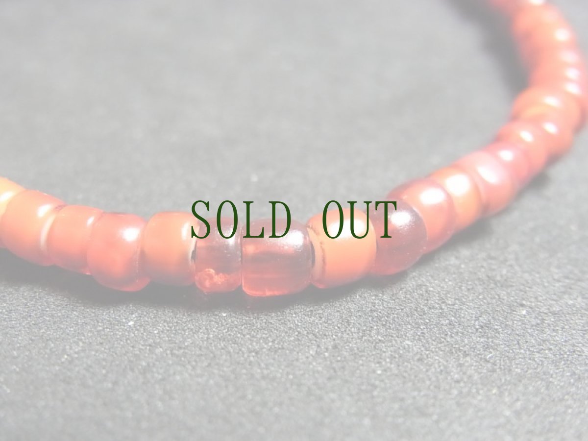 画像6: チベタンターコイズとヴェネツィアホワイトハート（Old Venetian glass beads）のブレスレット (6)