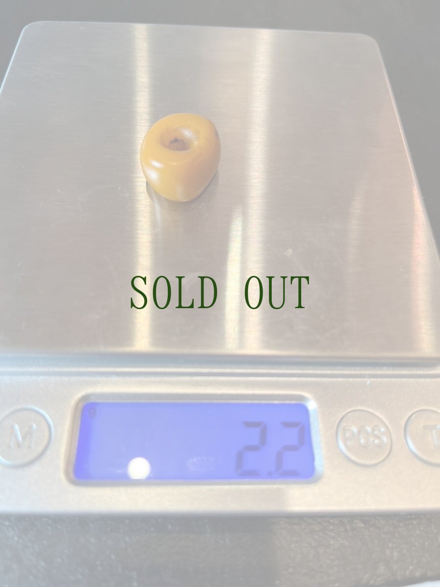 画像10: アンティーク・チベタンアンバー(Tibetan old amber)と老星月菩提樹の念珠ブレスレット　TIbetan Star&moon bodhi seed mala  (10)