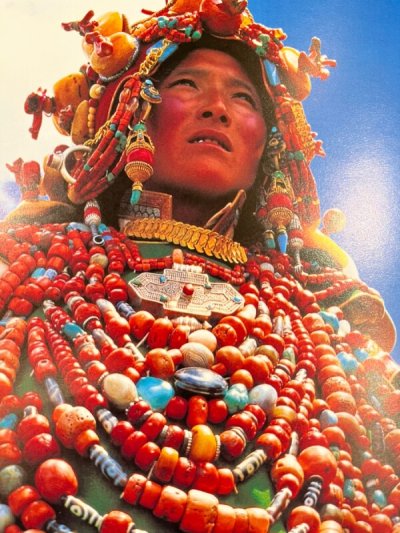 画像1: オールド・ガウ　（チベット密教御守り箱/Old Tibetan GAU）　中身あり（マニリブ・スンドゥ）