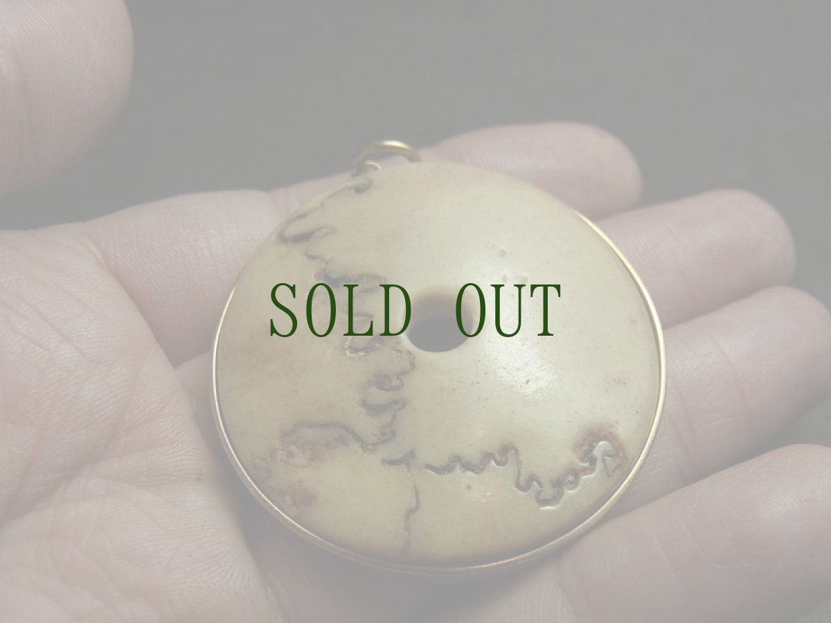 画像7: カパラの根付(tibetan old kapala )　ペンダントトップ (7)