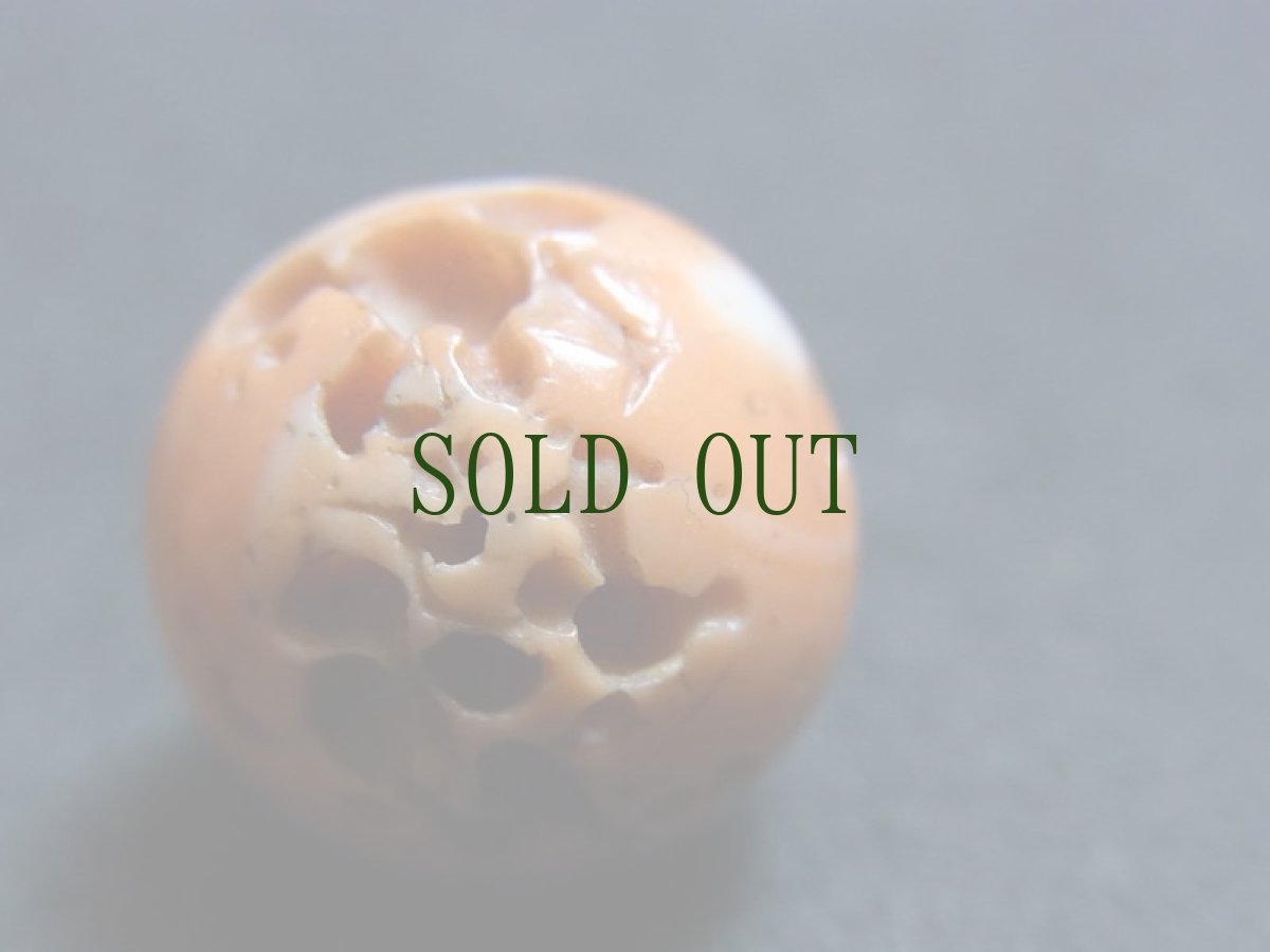 画像4: Tibetan old coral pair (山さんご・交易珊瑚)　一対　アンティーク・コーラル　 (4)