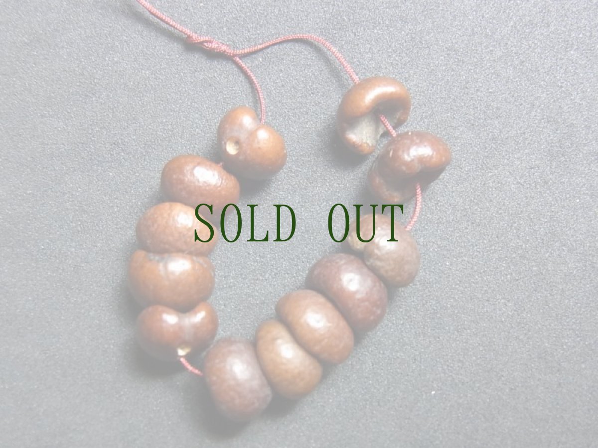 画像4: チベット紫金鉢菩提樹の数珠玉　ばら12珠 (4)