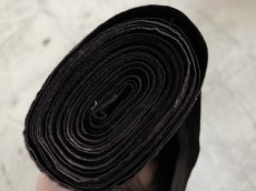 画像7: 貴州省ミャオ族　本藍染　手紬手織り木綿　反物　（亮布）約12ｍ (7)