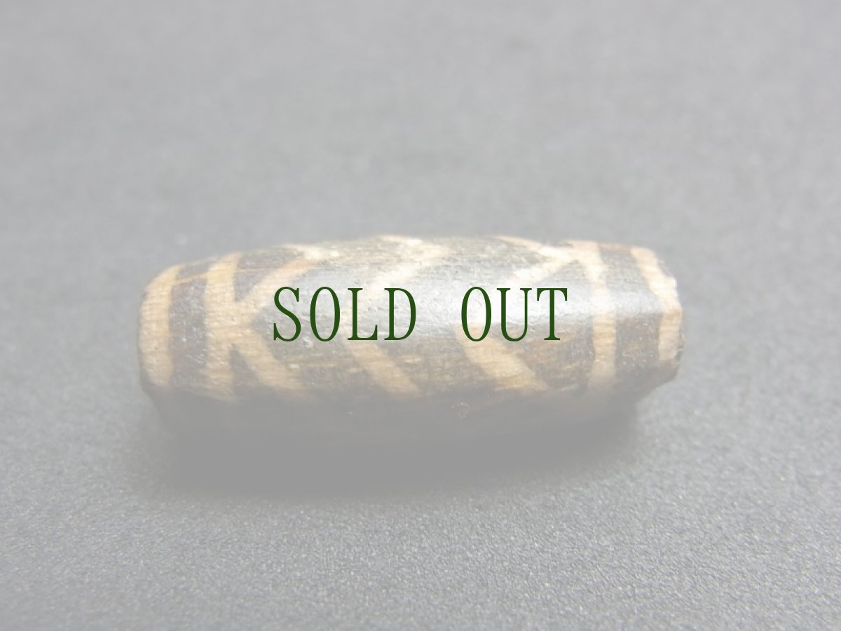 画像2: ミゾラムのパムテックビーズ（プンテック・pumtek ）Old Puntek bead Mizzoram Burma (2)