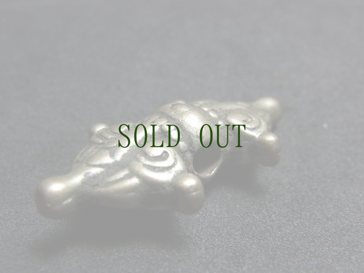 画像4: チベット・トクチャ(天鉄・Thogchags)　金剛杵(ドルジェ)　蔵銀（白銅）製 (4)