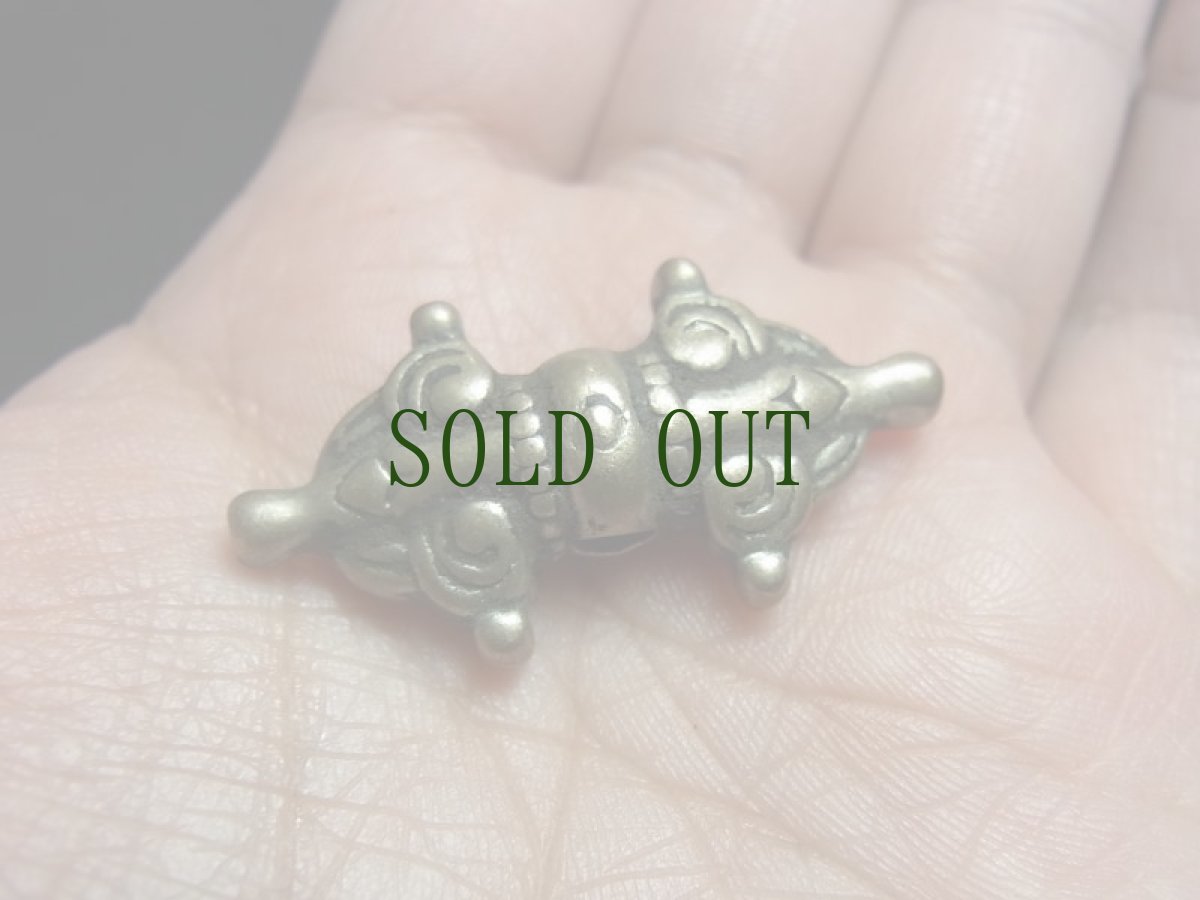 画像6: チベット・トクチャ(天鉄・Thogchags)　金剛杵(ドルジェ)　蔵銀（白銅）製 (6)