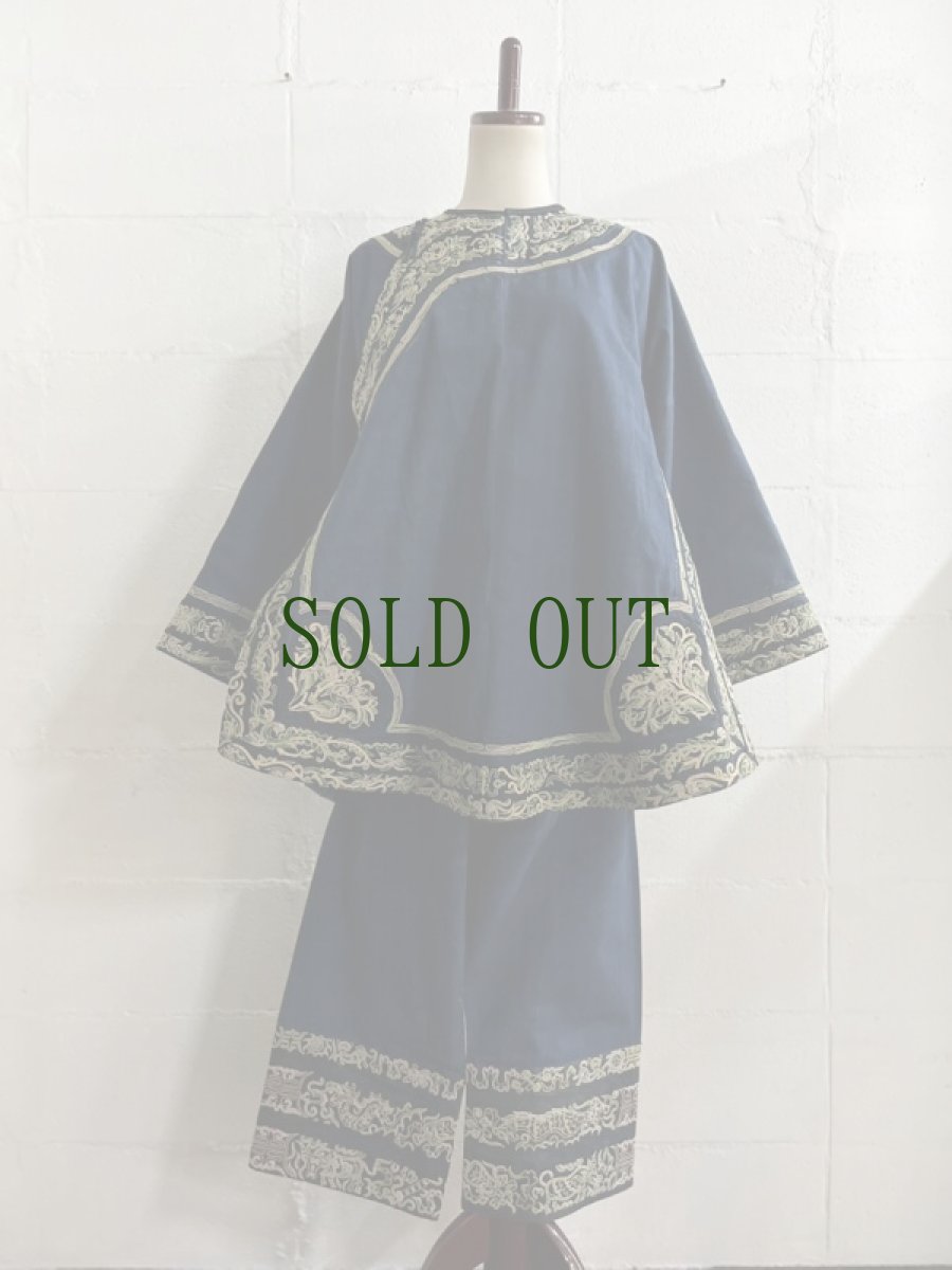 画像5: 貴州省三都水族(shui ・スイ族)民族衣装 上下一式 (5)