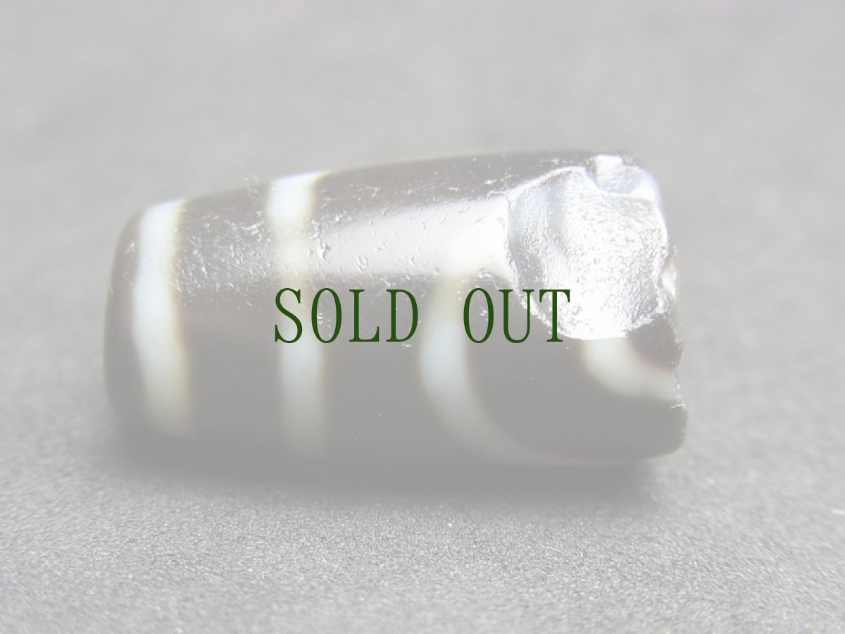 画像3: ジービーズ　３アイ( dzi mig sum pa )　特殊三眼天珠　 (3)