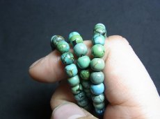 画像9: Old TIbetan  turquoise　Mala チベタン天然ターコイズの念珠　 (9)