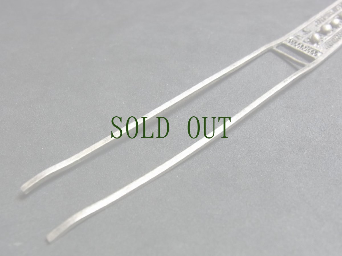 画像4: 貴州省苗族（ミャオ族）の髪留め（かんざし、发夹）（苗銀）花 (4)