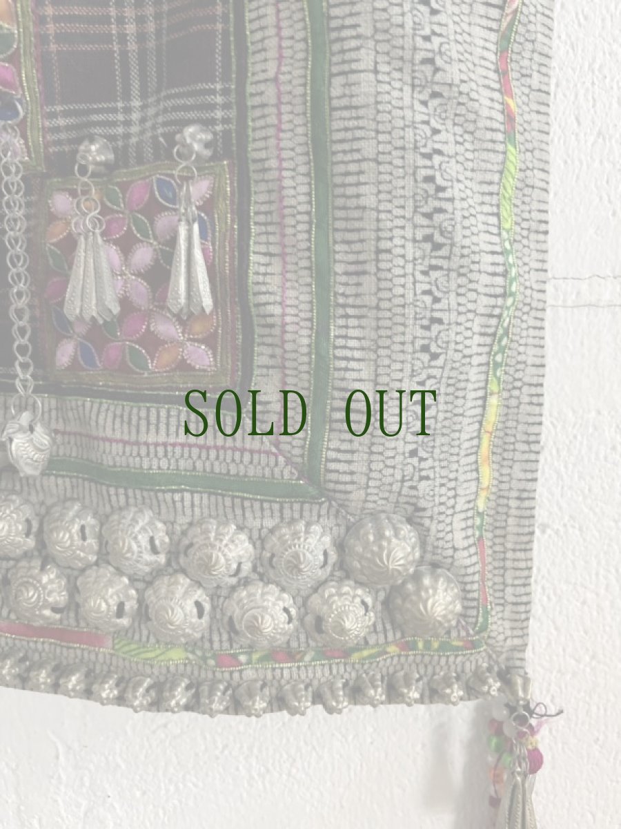 画像11: 雲南省麻栗坡　彝族（イ族・白倮人）·（Malipo Bai luo YI ）ヘッドドレス（コレクション） (11)